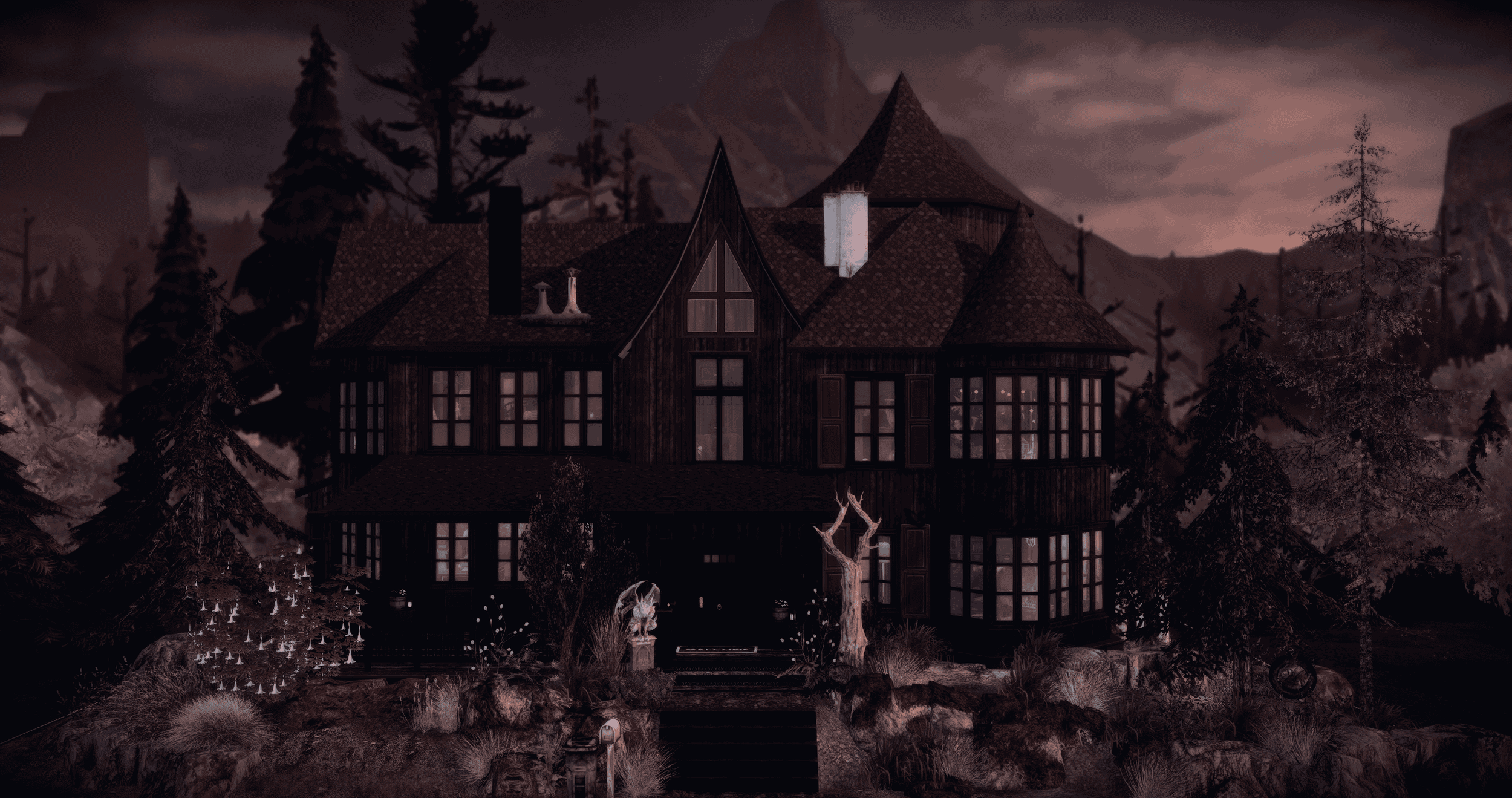 Vampire Family house – Katesimblr Sims 4 building